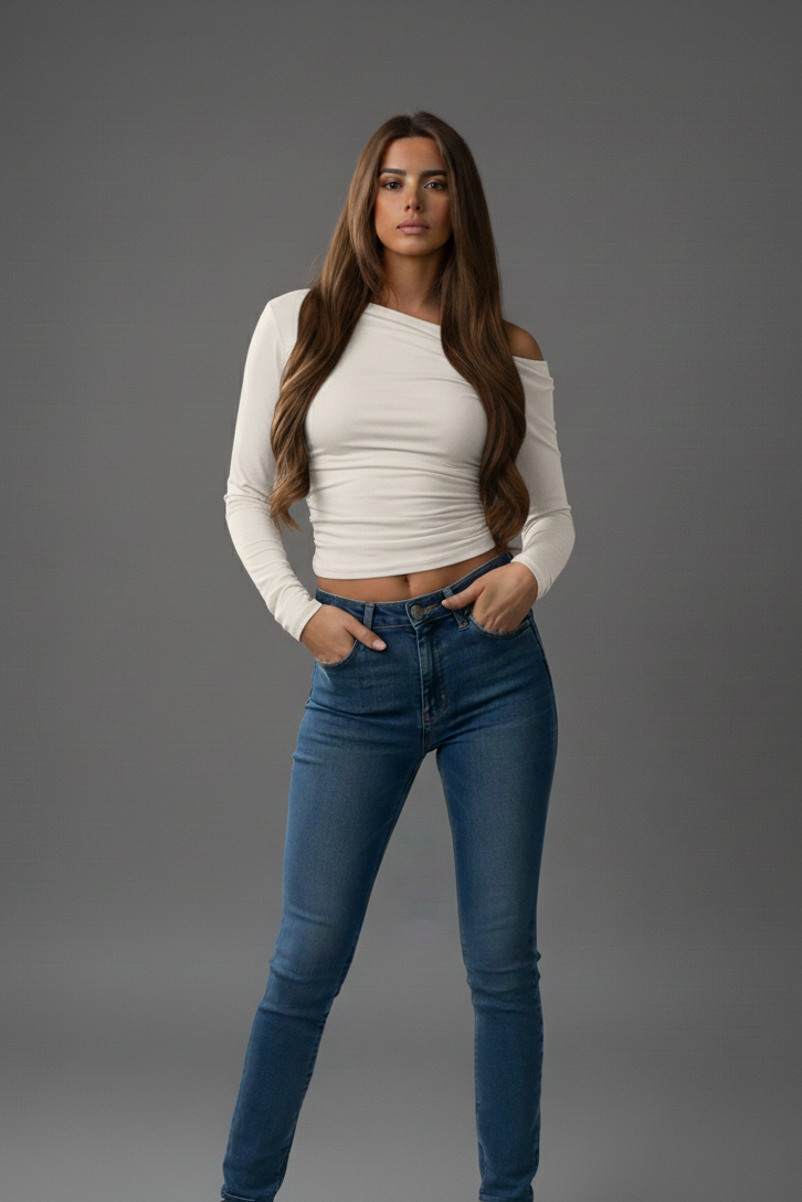 THE NORA LONGSLEEVE - GREY