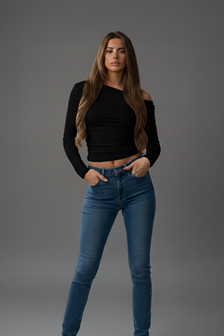 THE NORA LONGSLEEVE - GREY