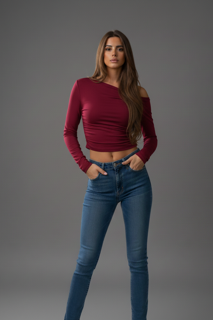 THE NORA LONGSLEEVE - GREY