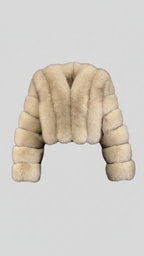 MONTBLANC CROPPED FUR COAT