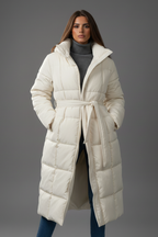 THE AVALON COAT - ELEPHANT WHITE