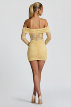 THE MOONFIRE MINI DRESS - WHITE