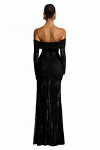 THE MOONFIRE MAXI DRESS - BLACK