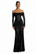 THE MOONFIRE MAXI DRESS - BLACK