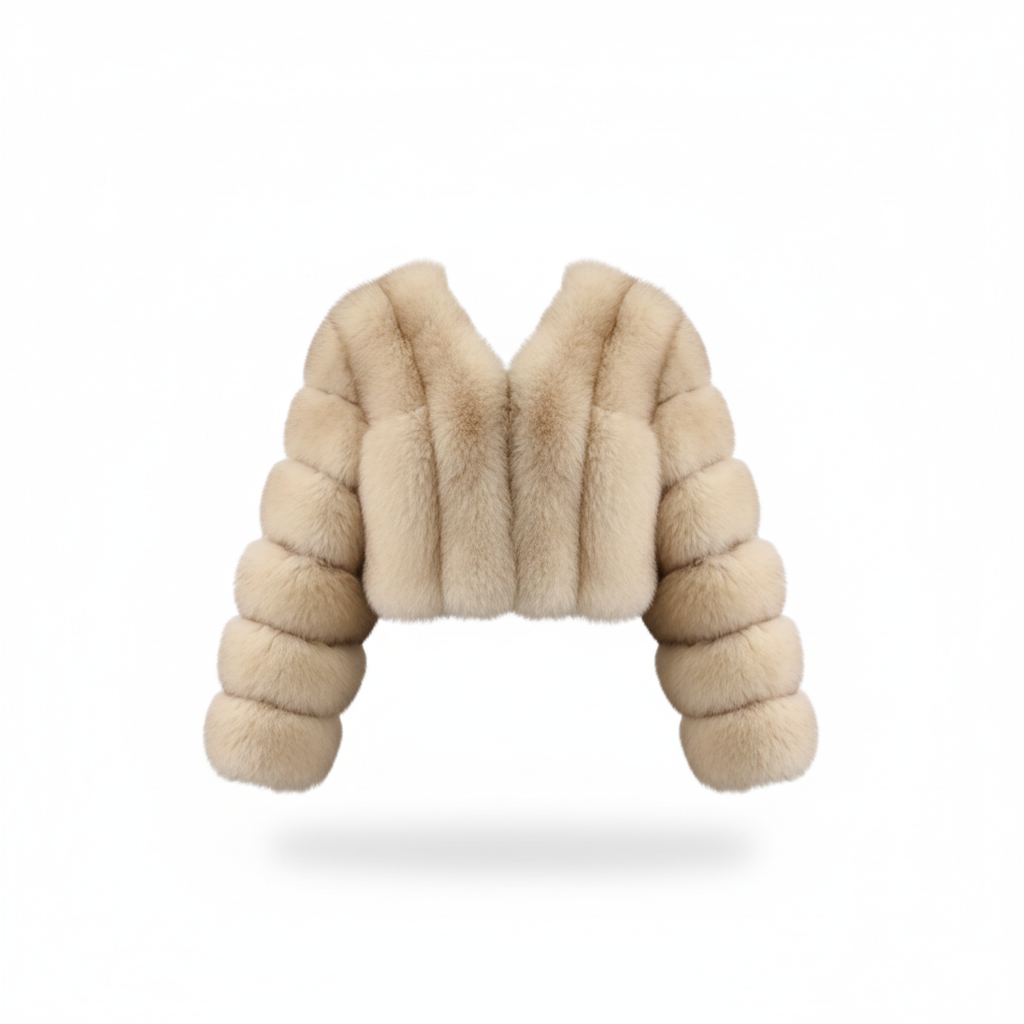 Montblanc faux fur coat