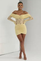 THE MOONFIRE MINI DRESS - WHITE