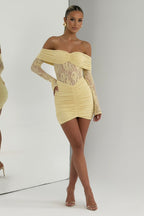 THE MOONFIRE MINI DRESS - WHITE