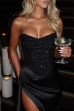 Emrielle Maxi Dress - Black Dress Babyboo Fashion Premium Exclusive Design