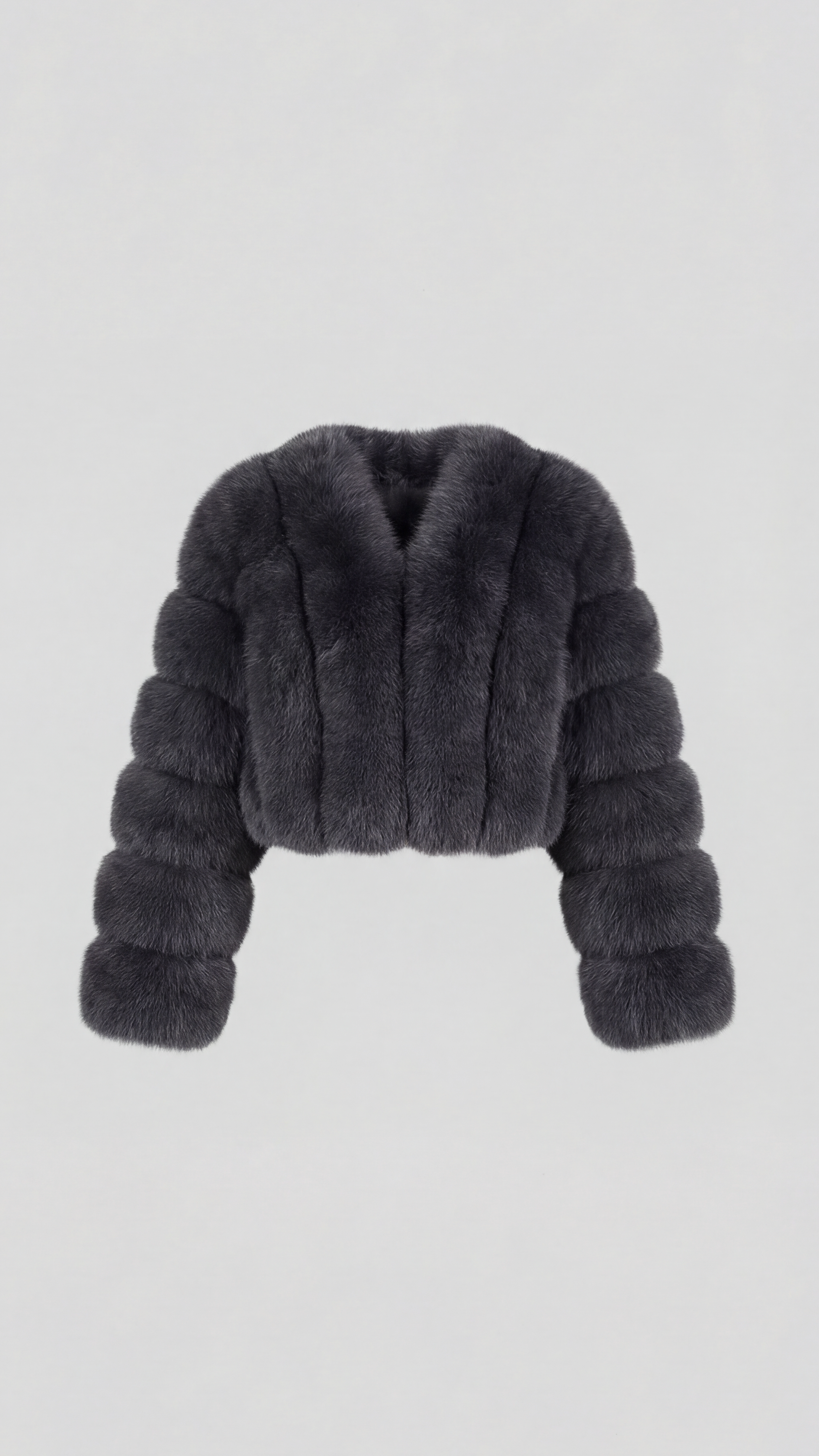 MONTBLANC CROPPED FUR COAT