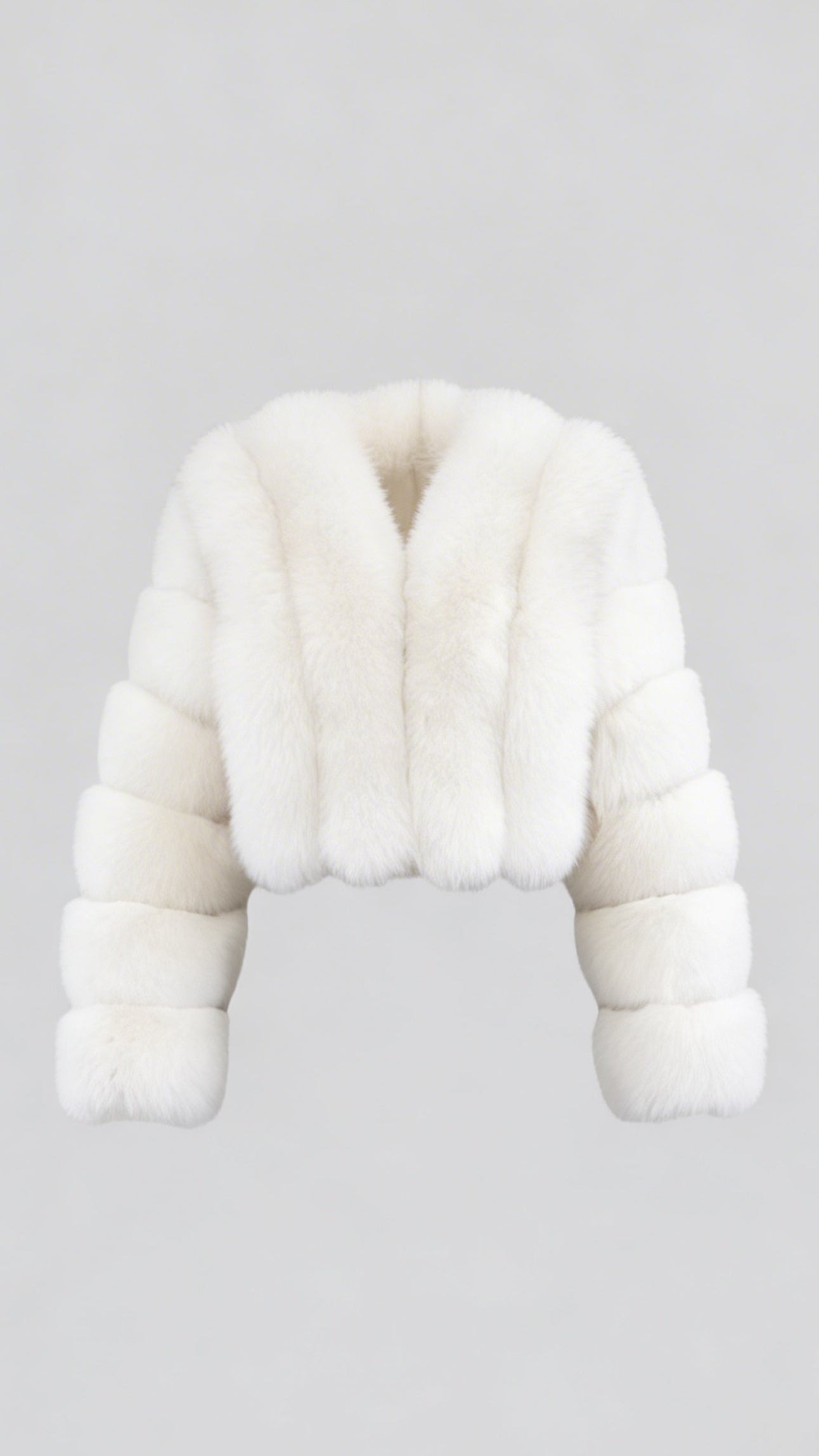 MONTBLANC CROPPED FUR COAT