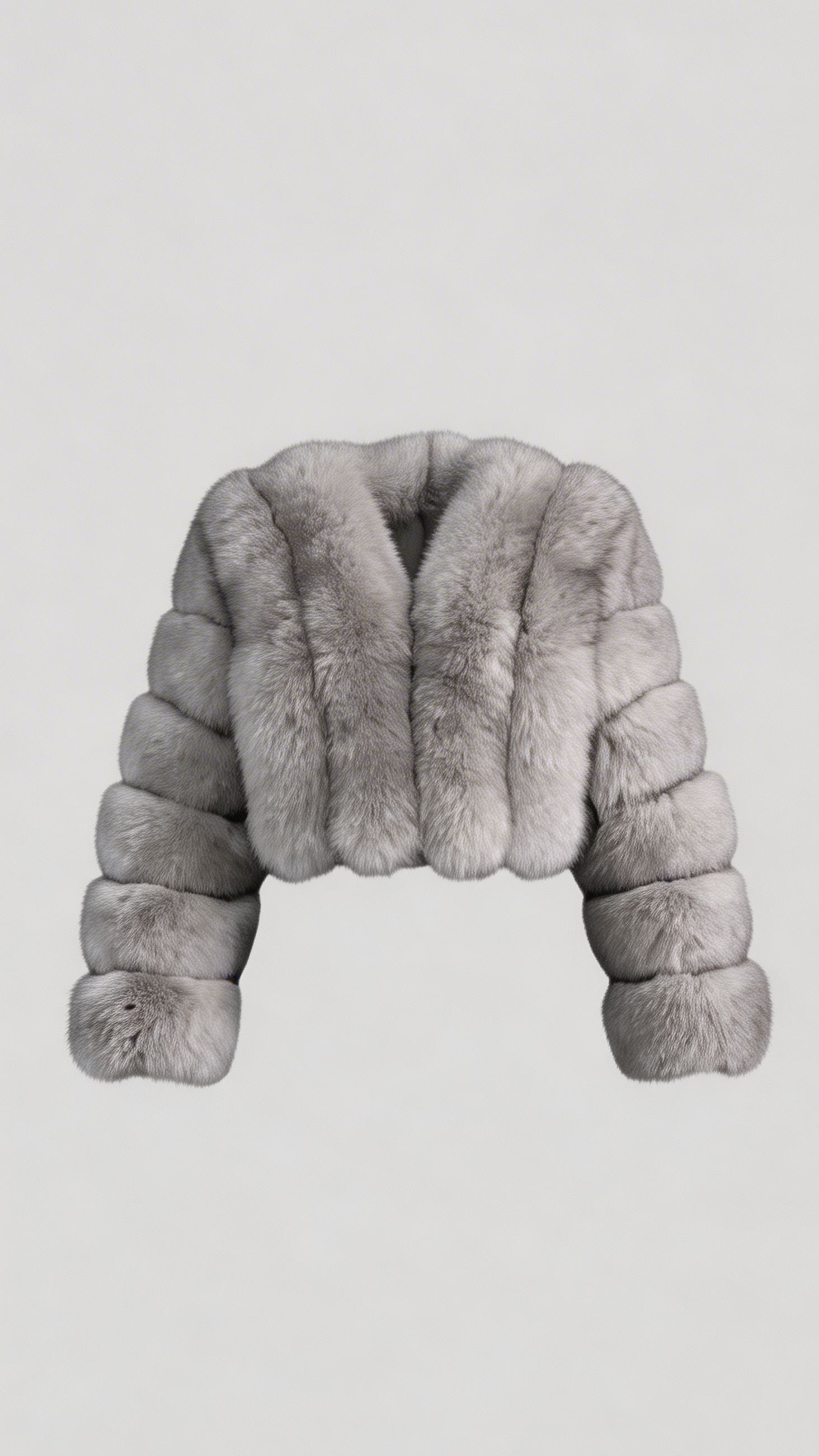 MONTBLANC CROPPED FUR COAT