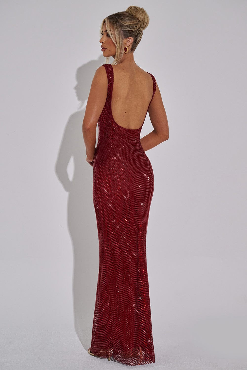 THE HALO MAXI DRESS - PINK BLUSH