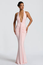 THE SCULPTED SIREN MAXI DRESS - BORDEAUX