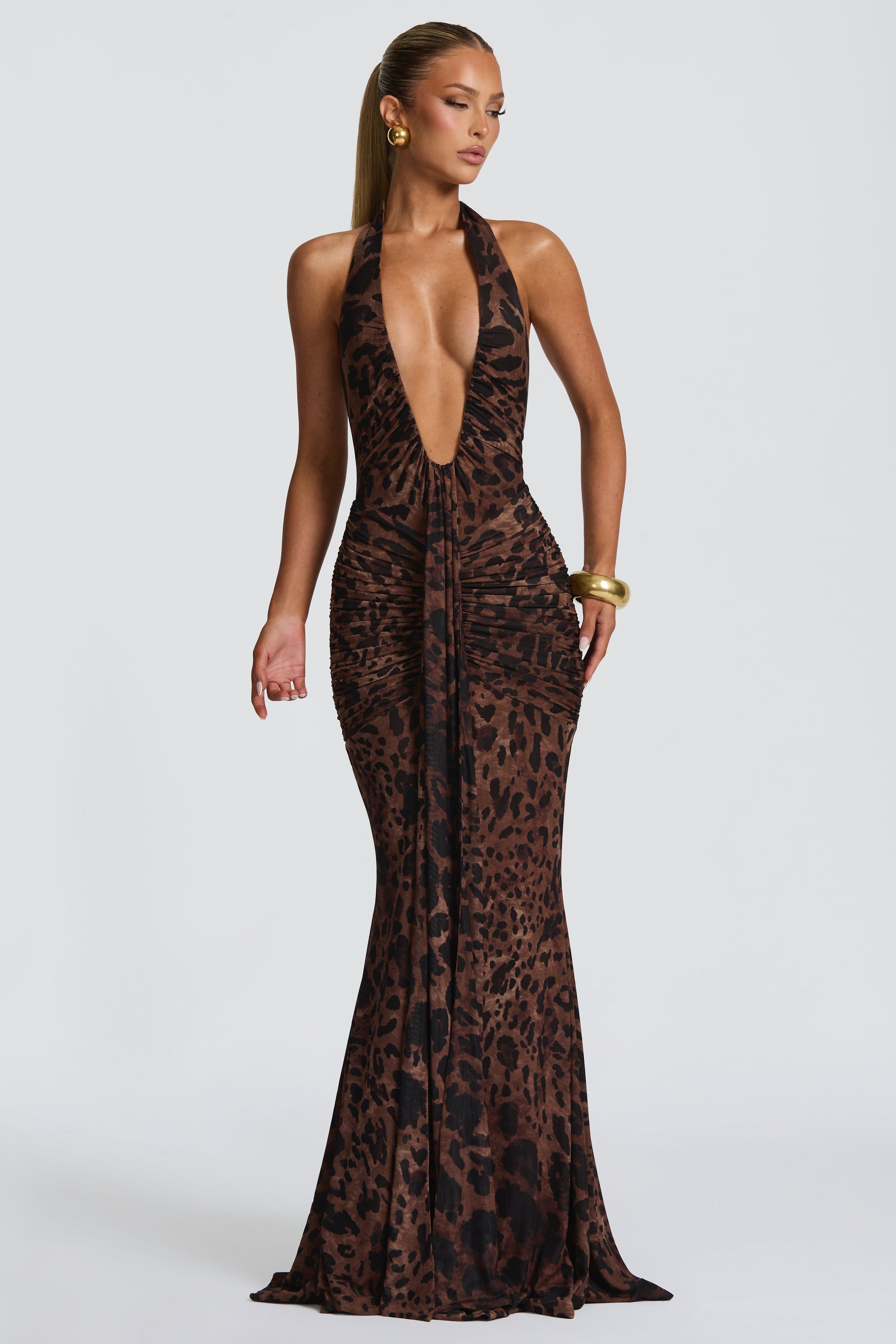 THE SCULPTED SIREN MAXI DRESS - BORDEAUX
