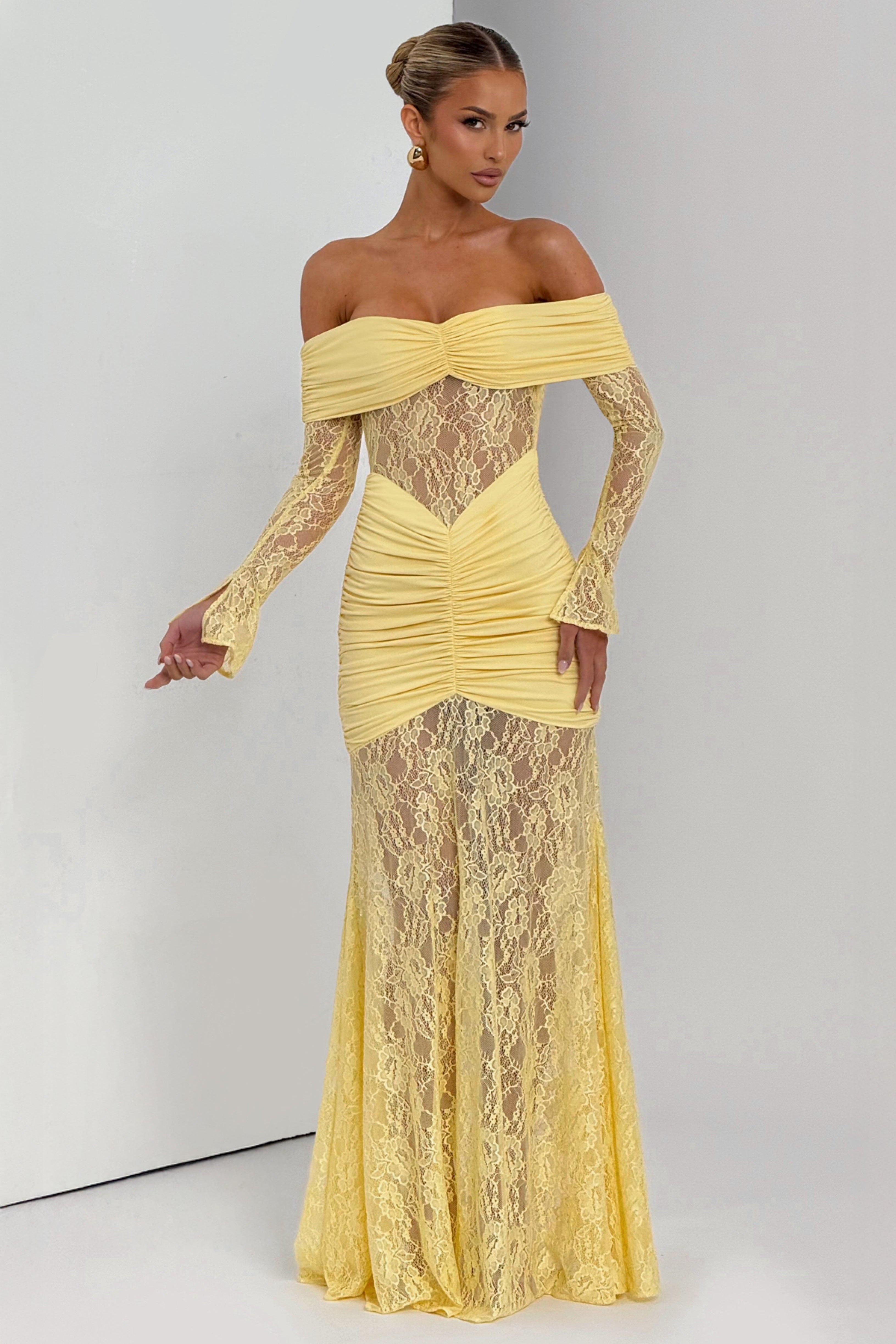 THE MOONFIRE MAXI DRESS - BLACK