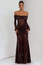 THE MOONFIRE MAXI DRESS - BLACK
