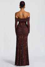 THE MOONFIRE MAXI DRESS - BLACK