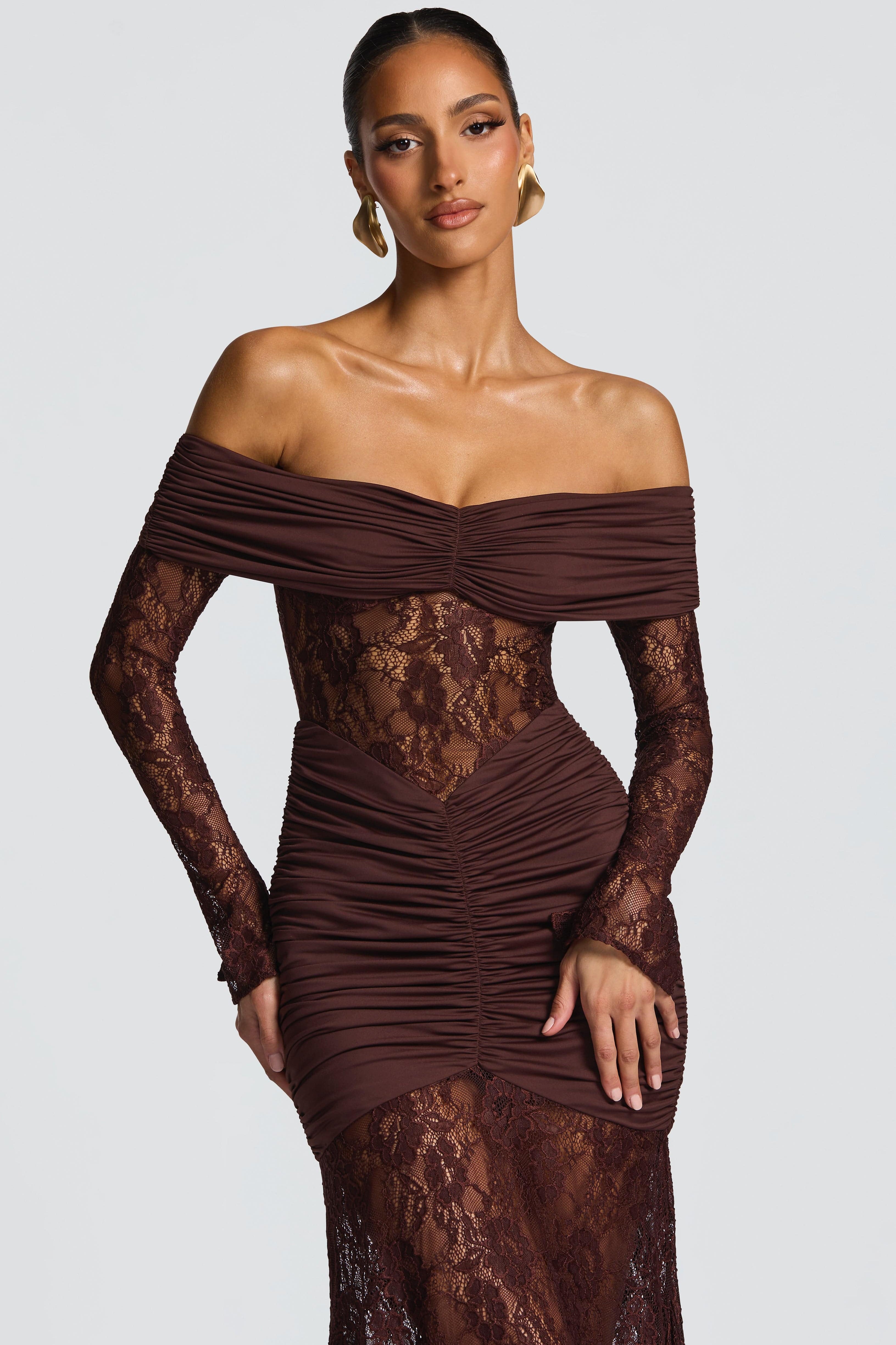 THE MOONFIRE MAXI DRESS - BLACK